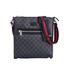 GG Messenger, &pound;450, Handbags, Black/Grey, Coated Canvas, Front view